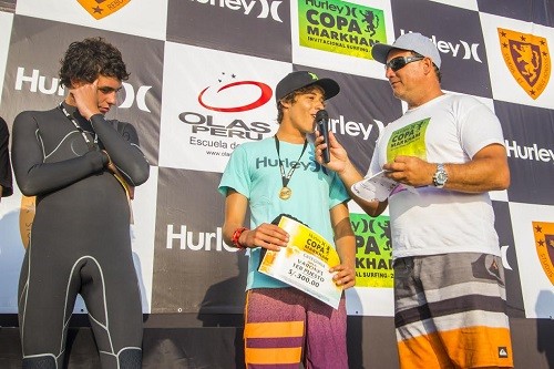 Hurley apoya futuro del surf peruano también en la Copa Markham