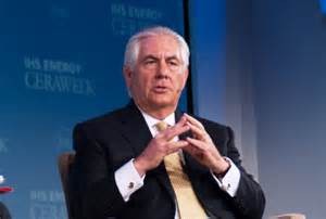 El hombre de Donald Trump en el Departamento de Estado: Rex W. Tillerson, el Presidente Ejecutivo de la Exxon