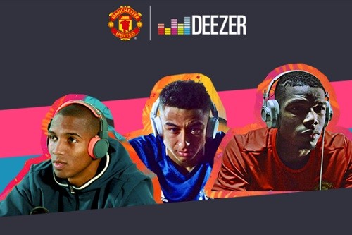 Manchester United presenta a Deezer como socio exclusivo de streaming de música