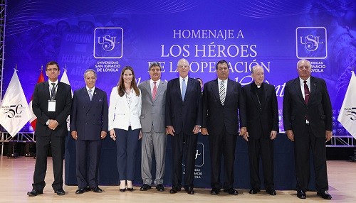 USIL realizó ceremonia de reconocimiento a los héroes de la Operación Chavín de Huántar USIL realizó ceremonia de reconocimiento a los héroes de la Operación Chavín de Huántar