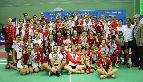 Perú obtuvo 69 medallas individuales en el Sudamericano de Bádminton 2016