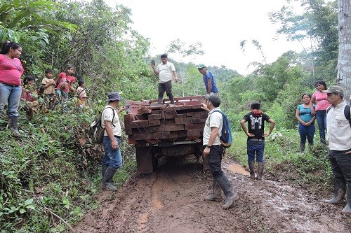 Guardaparques detienen acciones de tala ilegal en el Bosque de Protección de San Matías San Carlos