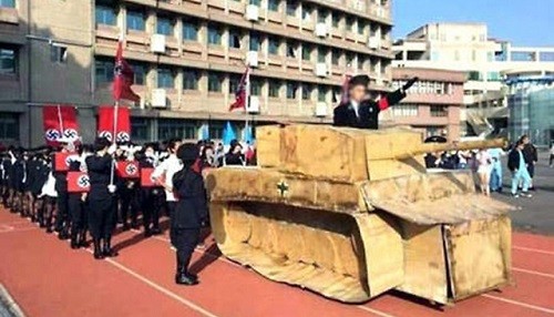 Una escuela secundaria de Taiwán celebró un 'Rally Nazi'