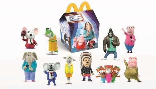 Cajita Feliz de McDonalds se llena de música y diversión con los personajes de Sing ¡Ven y canta!