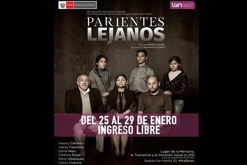 Ministerio de Cultura presentará de forma gratuita la obra ganadora del Concurso Nacional Nueva Dramaturgia