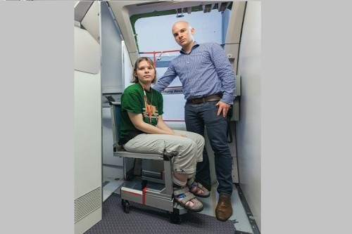 Airbus explora una nueva innovación en la cabina para pasajeros con movilidad reducida