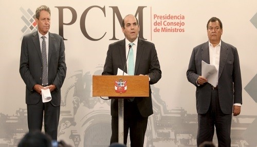 Fernando Zavala anuncia declaratoria de emergencia en Chincha y Huancano por un plazo de 60 días