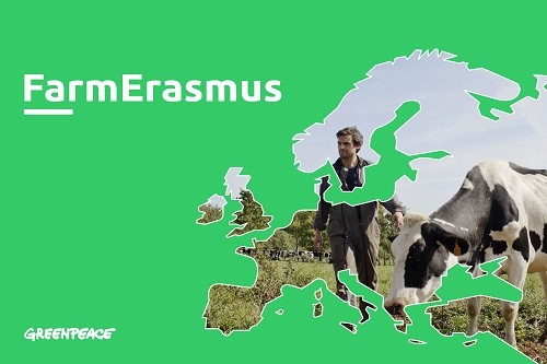 Greenpeace lanza el Erasmus para granjeros
