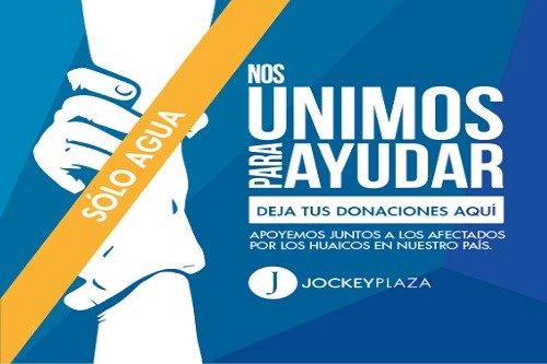 El Jockey Plaza ayuda a damnificados por huaicos