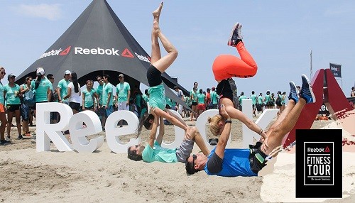 Reebok Fitness Tour en playa Palabritas