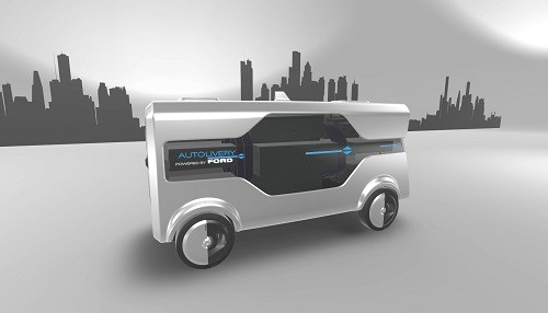 Ford muestra en el Mobile World Congress un innovador servicio de entrega a través de vehículos autónomos y drones Ford muestra en el Mobile World Congress un innovador servicio de entrega a través de vehículos autónomos y drones
