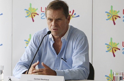 Carlos Neuhaus: 'Pese a quien le pese, vamos a tener Juegos Panamericanos Lima 2019'
