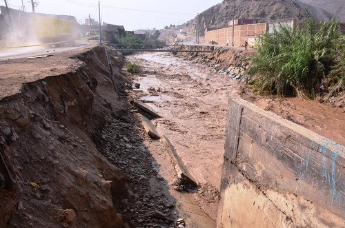 Municipalidad de Ventanilla evacuará 50 familias de la ribera del río Chillón a zona segura