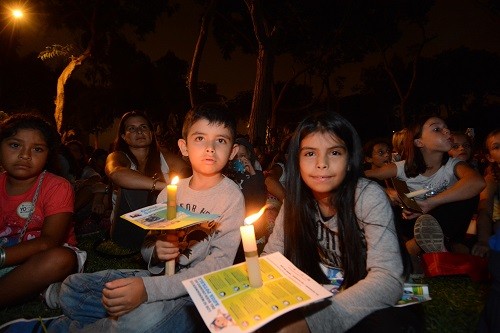 Miraflores participa de la hora del planeta con campaña de solidaridad para damnificados