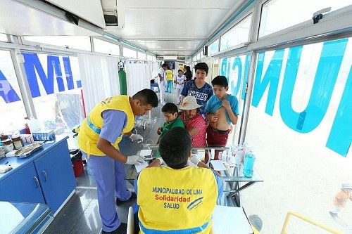 Cerca de 3 mil atenciones realiza Solidaridad salud en zonas afectadas por lluvias y huaicos