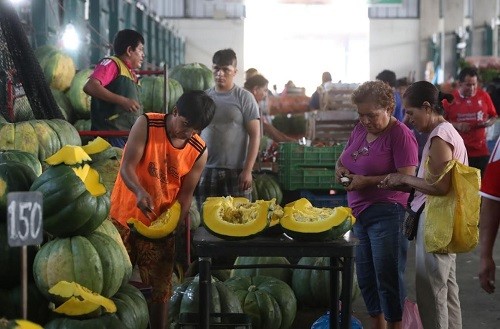 Municipalidad de Lima informa que aumentó el número de compradores en el Gran Mercado Mayorista