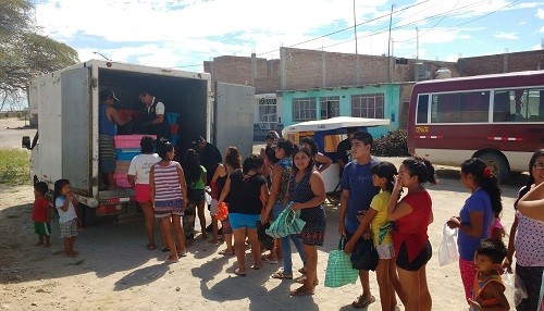 La SNI presente en Piura y Lima con más ayuda para los damnificados