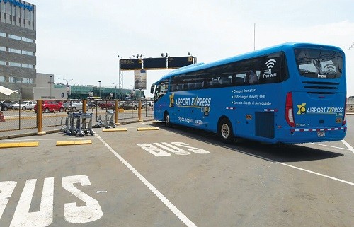 Nuevo servicio de buses en el Aeropuerto Internacional Jorge Chávez