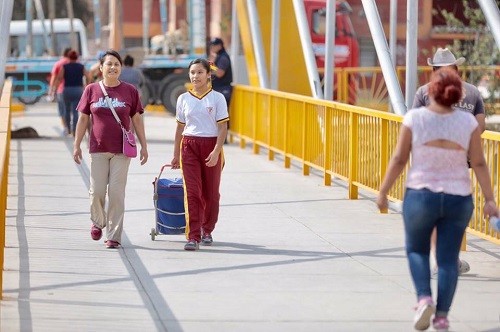 MML reabre paso peatonal sobre puente 'Los Libertadores' que une SJL con El Agustino