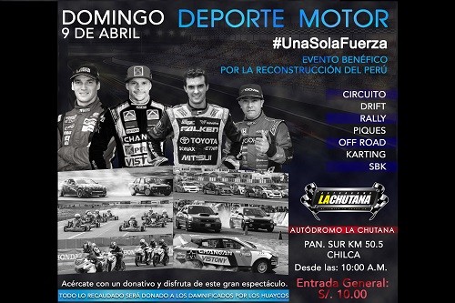 El deporte motor también es #Unasolafuerza