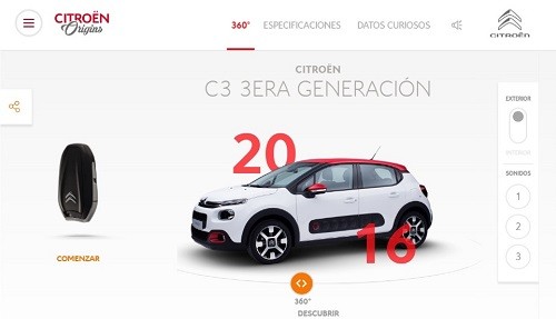 Citroën lanza museo virtual inédito de sus modelos emblemáticos