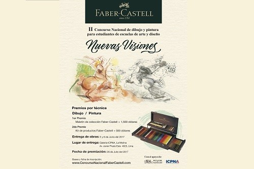 II Concurso Nacional de dibujo y pintura 'Nuevas Visiones Faber-Castell  2017'
