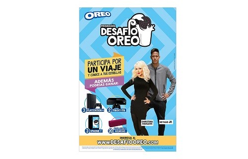 Oreo lanza promoción con Neymar jr. y Christina Aguilera en 50 países