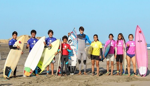 Comienza el Campeonato Interescolar de Surf Suzuki