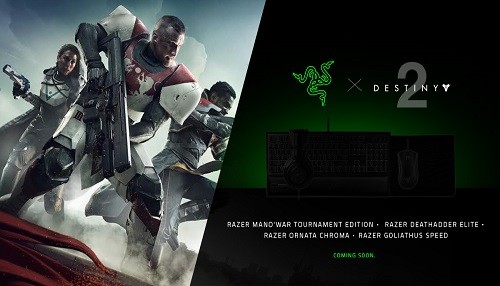 Razer y Bungie anuncian colaboración, y lanzan periféricos para Destiny 2