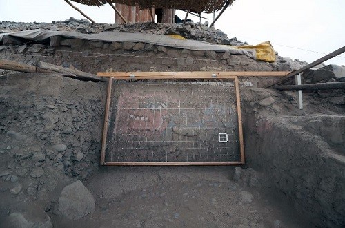 Se realizó histórico descubrimiento de frisos de más de 3 500 años de antigüedad en Huaca Garagay