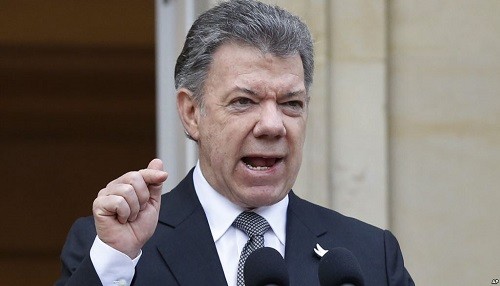 Presidente Santos: Colombia está dejando atrás y para siempre, una historia de sangre y dolor