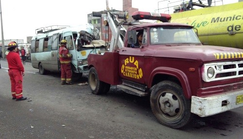 MML suspende a empresa de transporte 'Chosicano' por accidente en Carretera Central