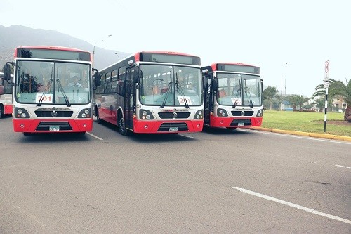Nuevos buses ingresaron a operar en el Corredor Javier Prado