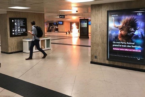 Bélgica: Explosión en la estación del tren de Bruselas causa pánico