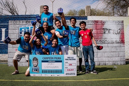 Sport Cremolada gana en Piura el Neymar Jrs Five