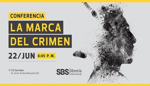 Librería SBS realizará conferencia gratuita donde se analizará la criminalidad en el Perú