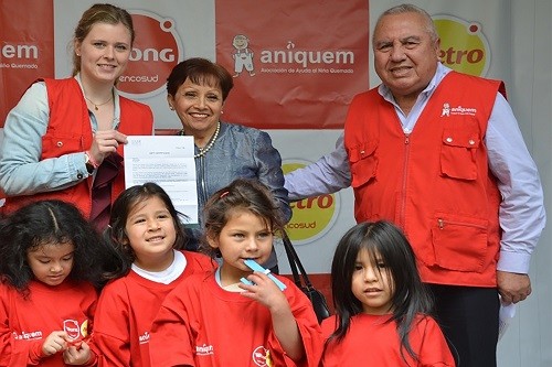 Aniquem recauda más S/110 mil en campaña 'Aterricemos sus Sueños'