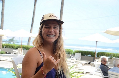 Melanie Giunta busca consolidarse en Campeonato Mundial de Surf Jeep Pro 2017