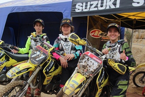 Team Suzuki gana en Minicross