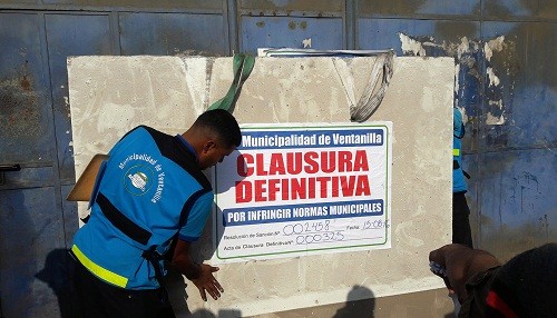 Municipalidad de Ventanilla cierra empresa que trabajaba con plomo y continuaba operando de forma clandestina