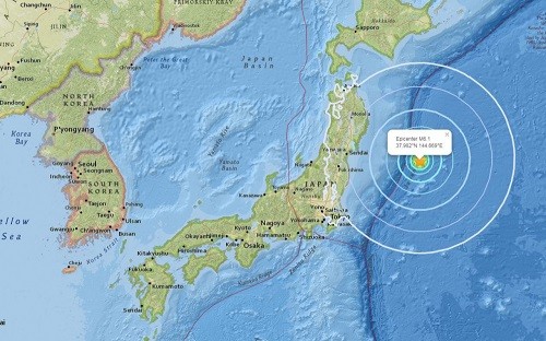 Japón: un terremoto de magnitud 6.1 golpea la costa este