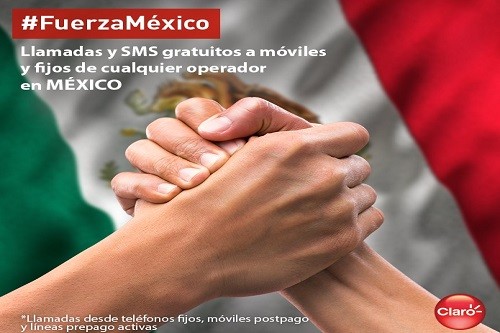 CLARO brindará llamadas y mensajes de texto gratuitos a México