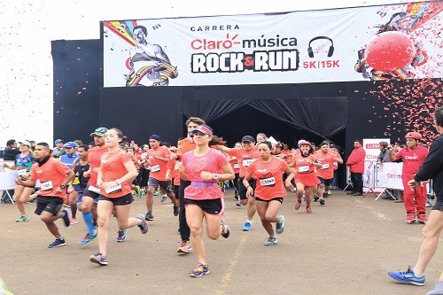 CLARO y Peru Runners presentan la carrera Claro música ROCK & RUN 5K y 15K