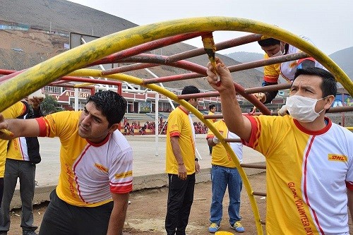 Voluntarios de DHL marcan la diferencia en la séptima edición del evento anual Día Mundial del Voluntariado