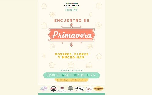 La Rambla Brasil presenta su Primera Feria de la Primavera