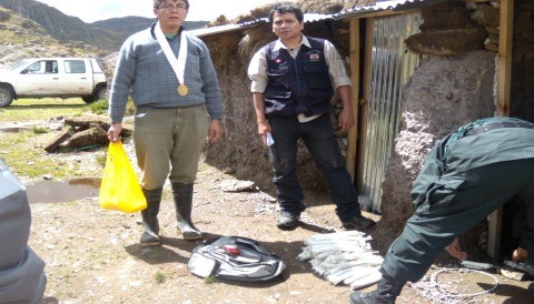 El Sernanp a través de la reserva paisajista Nor Yauyos Cochas inicia procesos de intervención a minería informal