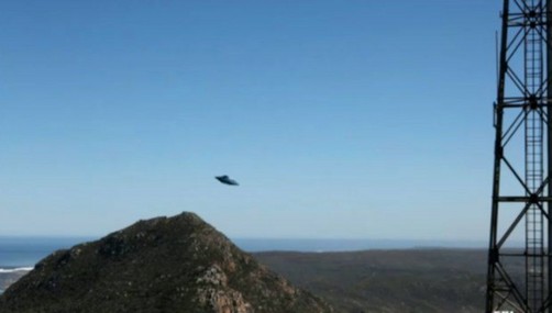 Google Earth capta OVNI en cielo de Sudáfrica