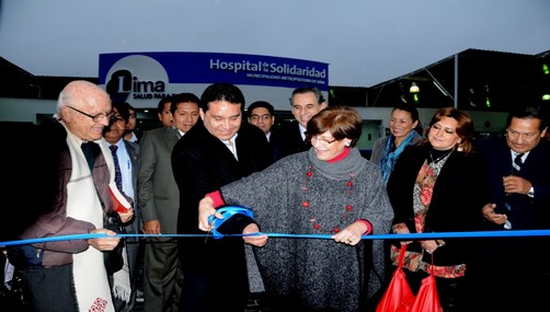 Susana Villarán inauguró Hospital de la Solidaridad de SJL