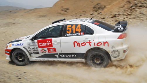 Ernesto Jochamowitz en el Rally Cañete este domingo