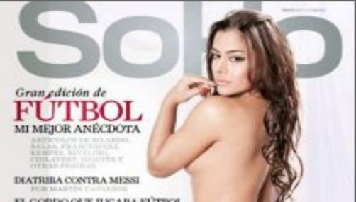 Larissa Riquelme no esperó final y se 'calateó para Soho